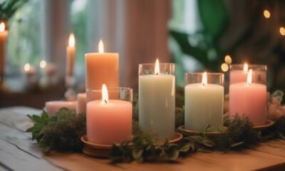 aesthetic candles enhance decor