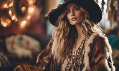 boho meets luxe fusion