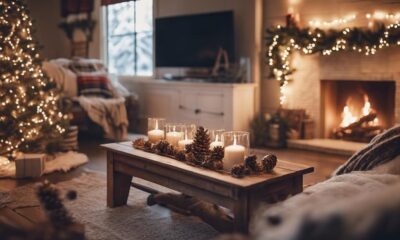 cozy holiday cabin decor