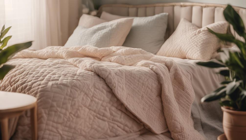 cozy stylish aesthetic bedding