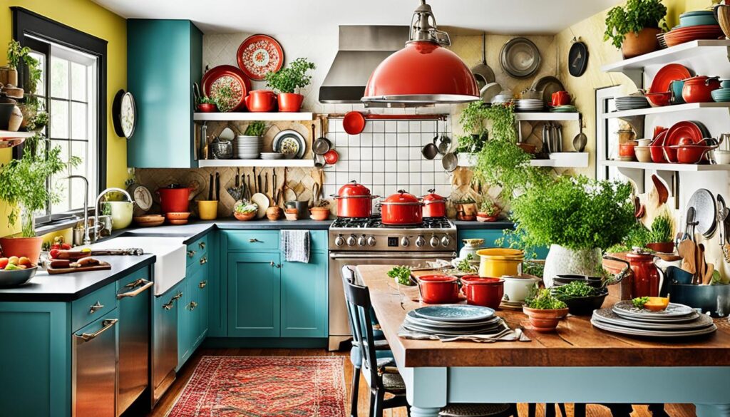 eclectic kitchen style