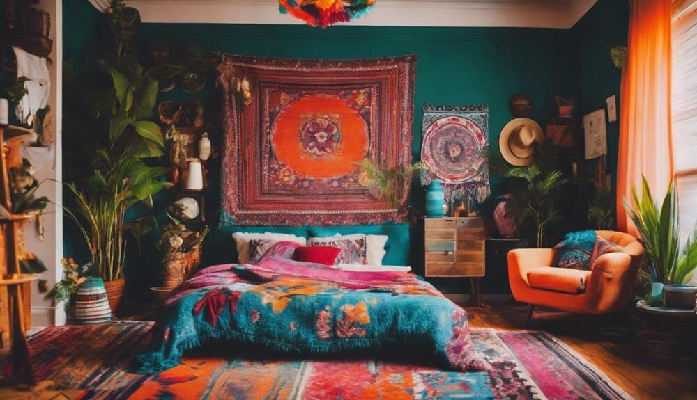 eclectic bedroom design bliss