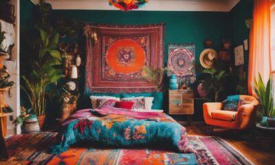 eclectic bedroom design bliss