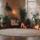 serene spiritual room decor