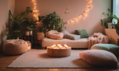 stylish relaxing room decor