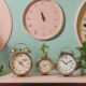 timeless aesthetic clock decor