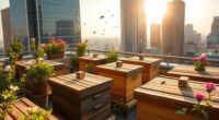 rooftop urban pollinator habitats