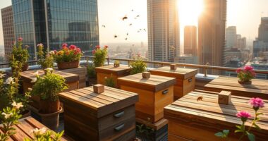 rooftop urban pollinator habitats