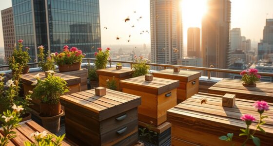 rooftop urban pollinator habitats