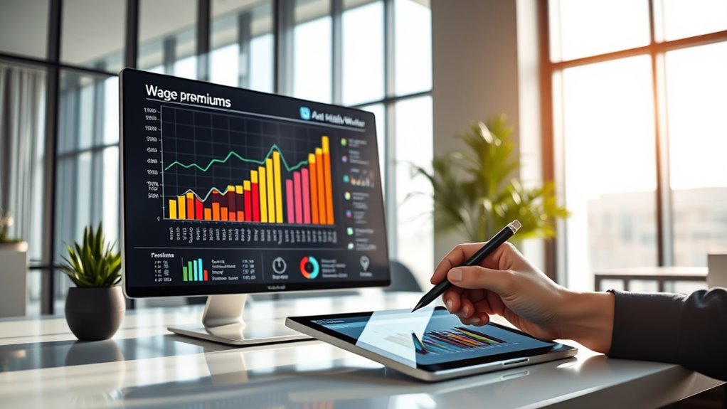 ai skill wage premiums