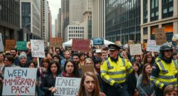 british anti immigration protests