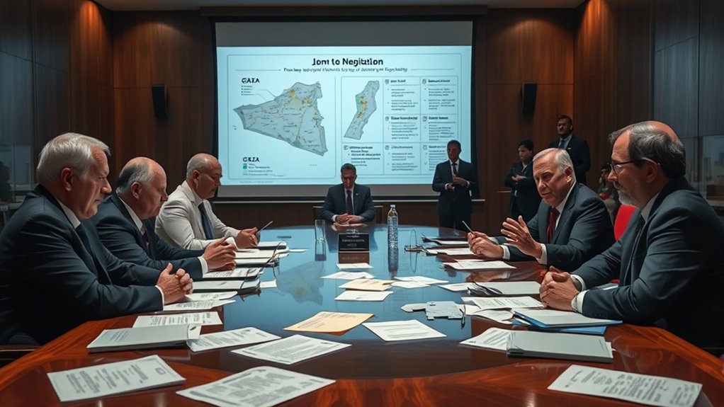 gaza peace negotiations progress