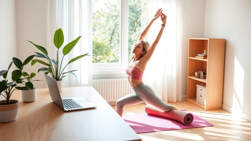 incorporate movement into routine