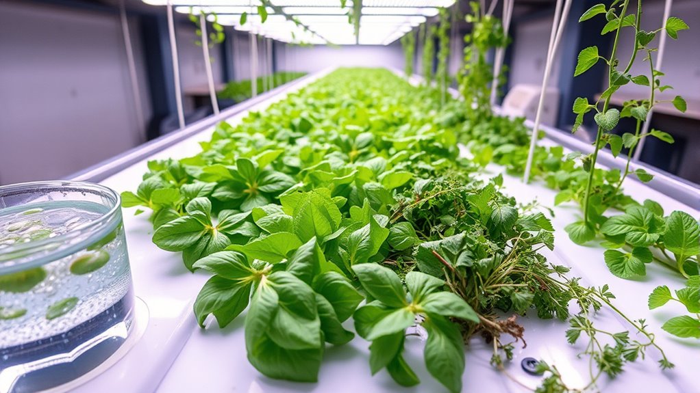 indoor soil free sustainable farming