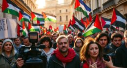 international reactions to gaza protests