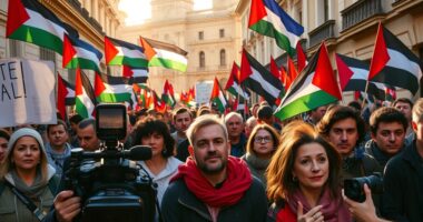 international reactions to gaza protests