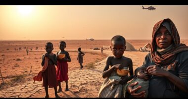 sudan famine international aid
