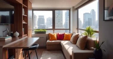 urban micro home interior design