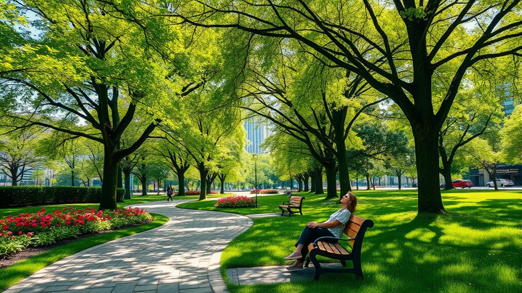 urban parks enhance mental well being