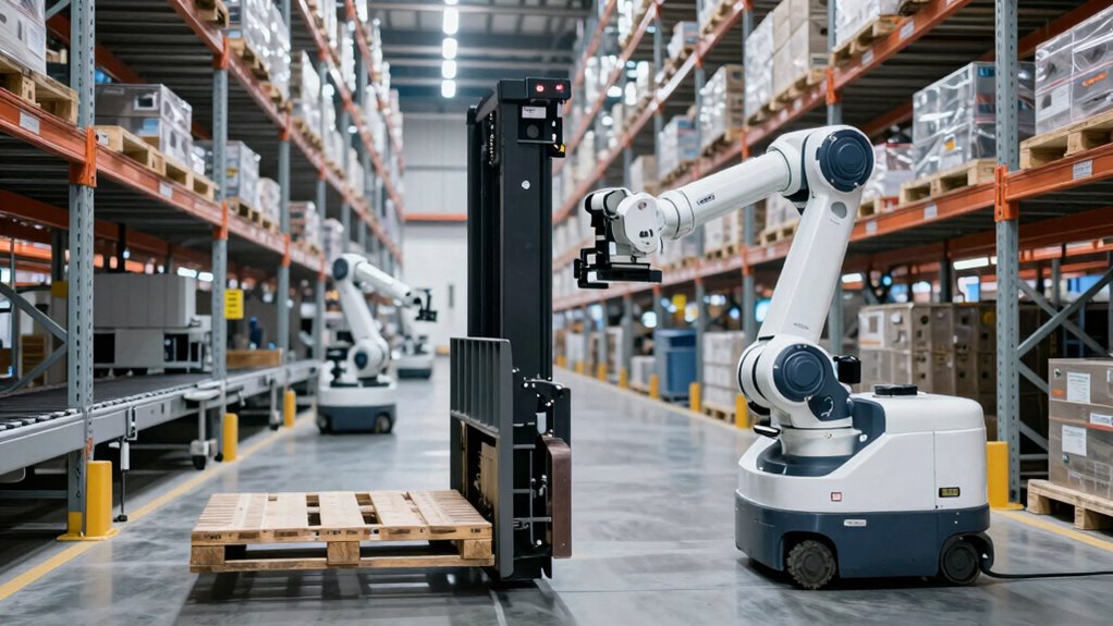autonomous precise warehouse robotics