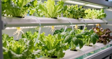 balanced nutrients and light