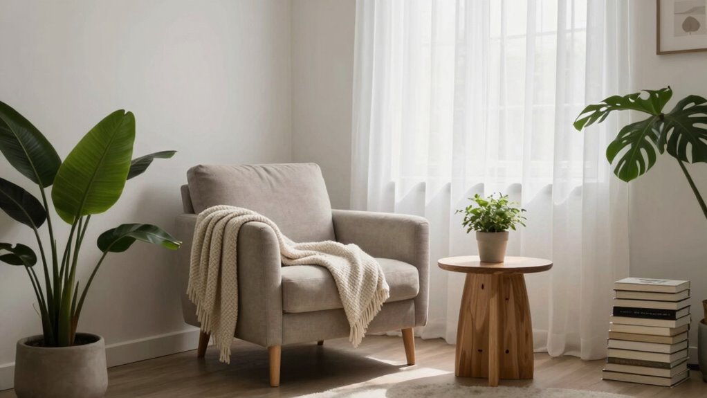 calm noise reducing sanctuary space