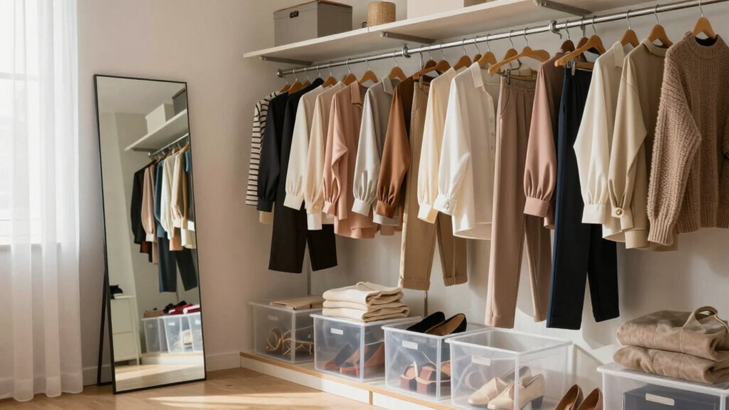 closet organization and rotation
