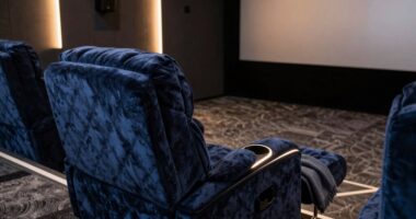 comfortable unobstructed viewing experience