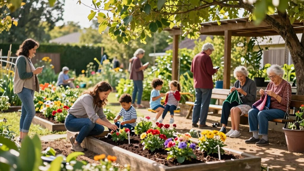community fosters social well being