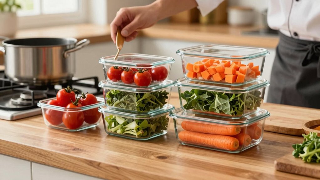 efficient organized meal preparation