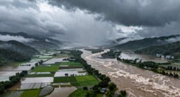 heavy rainfall from atmospheric rivers