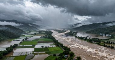 heavy rainfall from atmospheric rivers