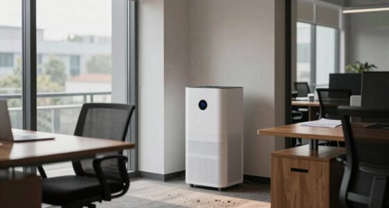 incorrect office air purifier sizing