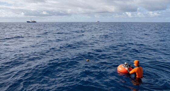 monitoring ocean temperature changes