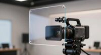 natural video teleprompter setup