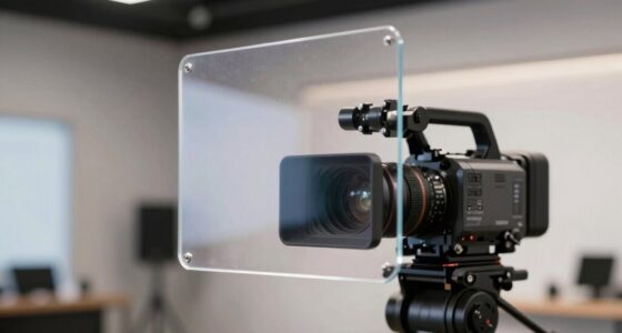 natural video teleprompter setup