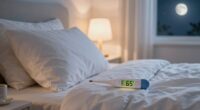 optimal sleep bedroom temperature