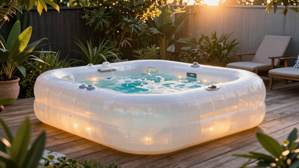 portable easy to maintain spa