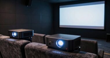 projector distance and room size
