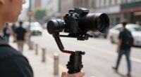 stabilize footage with gimbals