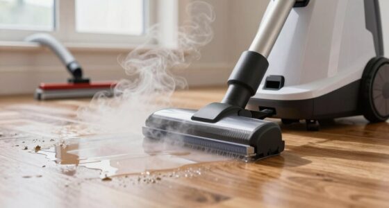 steam cleaning harms floors