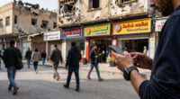 A defiant Tehran shows scars of war, but daily life continues ahead of Khamenei’s funeral