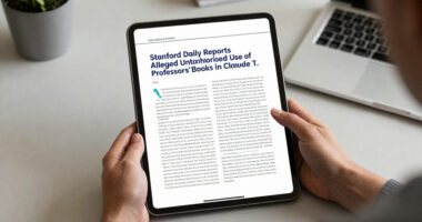 Stanford Daily Reports Alleged Unauthorized Use Of Professors’ Books In Claude Training
